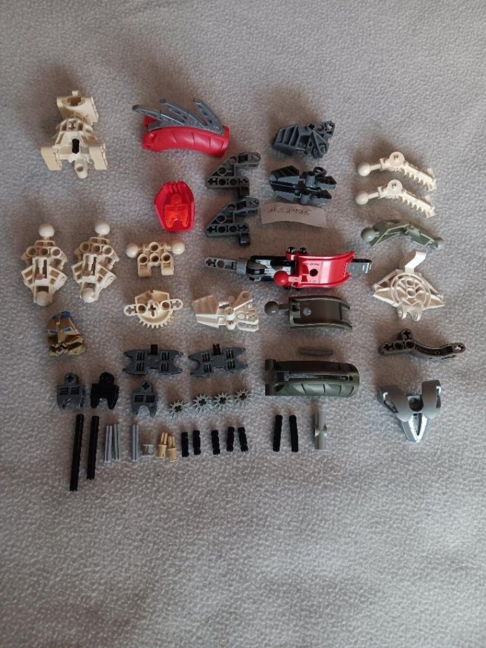 48 Pcs LEGO Bionicle Parts Lot